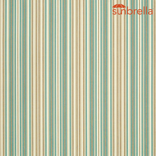 Sunbrella Stripes Gavin Mist 56052-0000